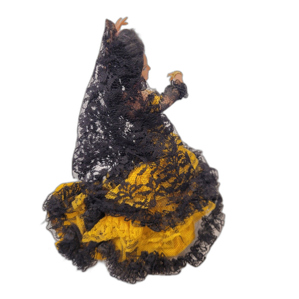 Vintage Marin Spanish Flamenco Dancer Doll Spain Global - Excellent condition - Picture 6 of 6